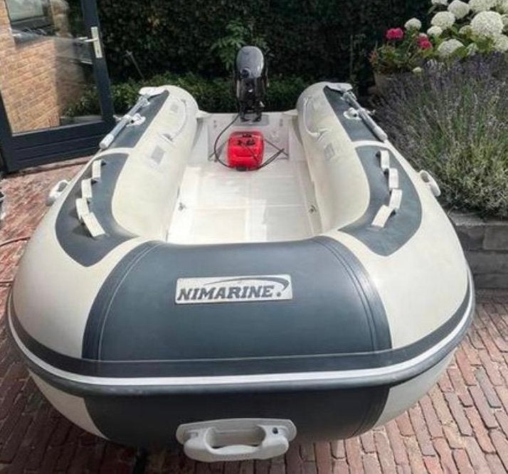 Nimarine mx 360 (rib) met suzuki 6 pk, Watersport en Boten, Gebruikt, 4 m, 6 pk, Nimarine