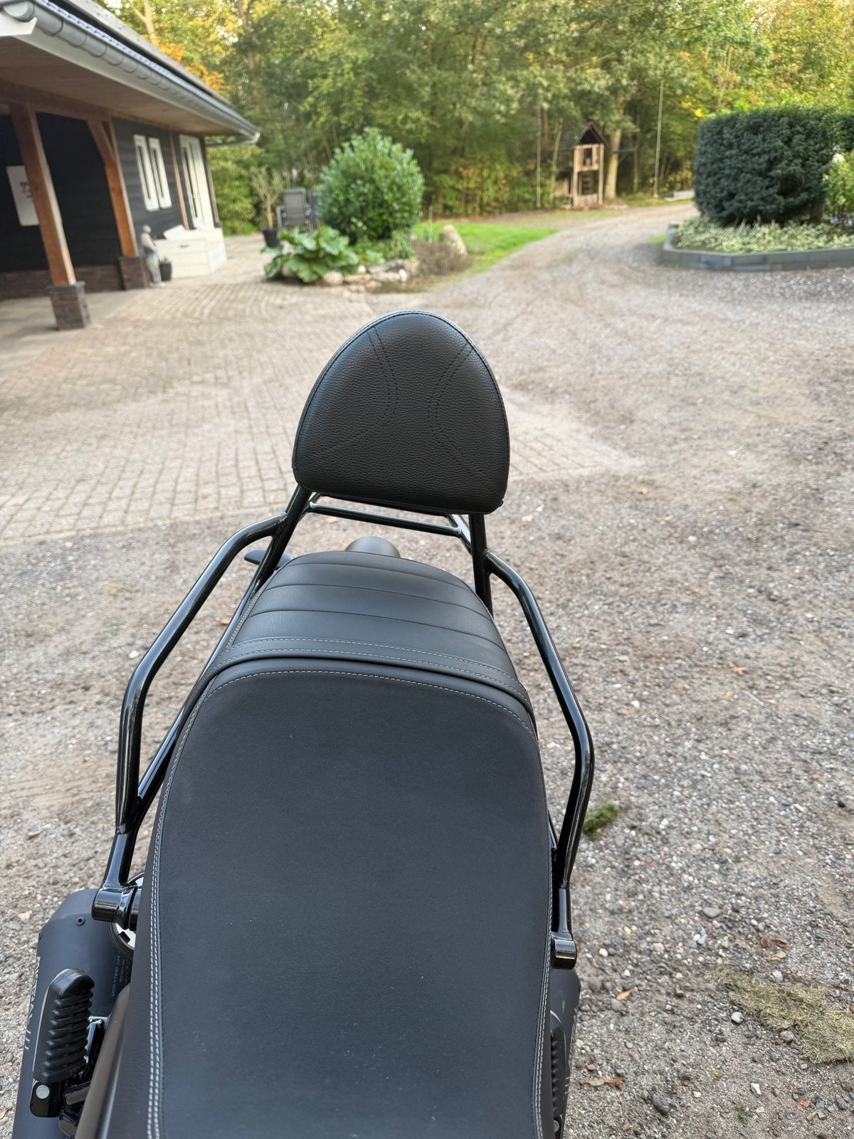 Hepco & Becker Sissybar met bagagerek Moto Guzzi V7, Ophalen of Verzenden, Gebruikt