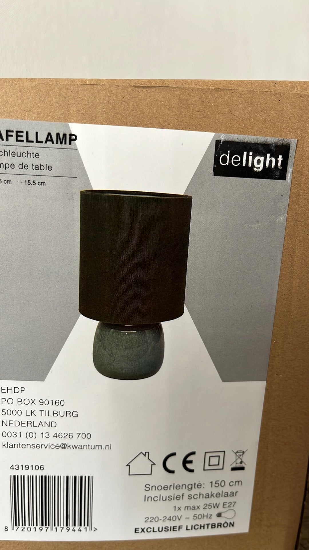 Tafel lamp, Ophalen, Nieuw