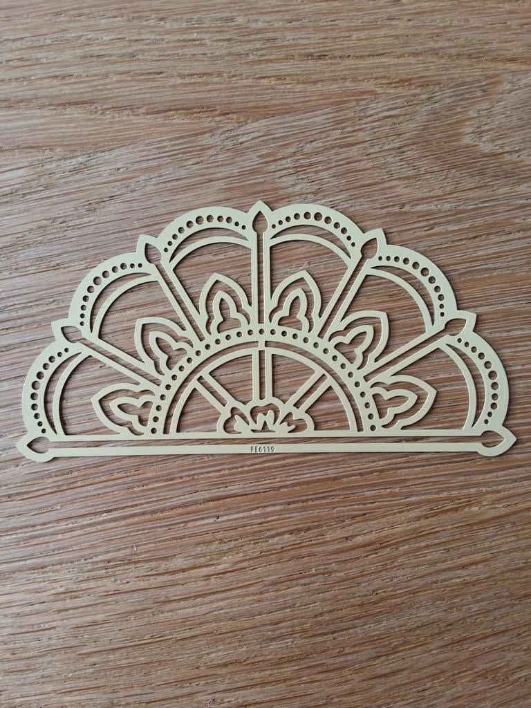 Borduurmal Mandala Patroon - FE6119, Ophalen of Verzenden, Nieuw, Handborduren, Onderdeel of Toebehoren