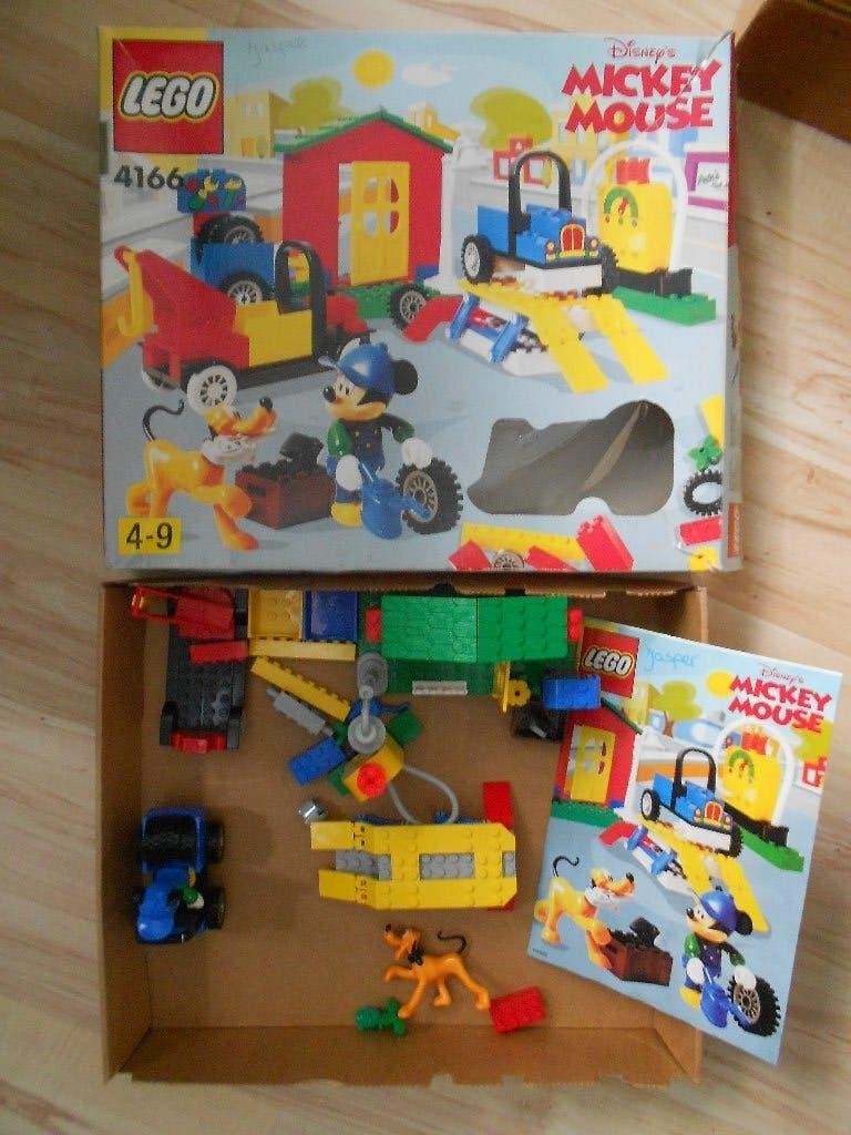 Lego  4166 Mickey Mouse garage, Ophalen, Gebruikt, Lego, Disney