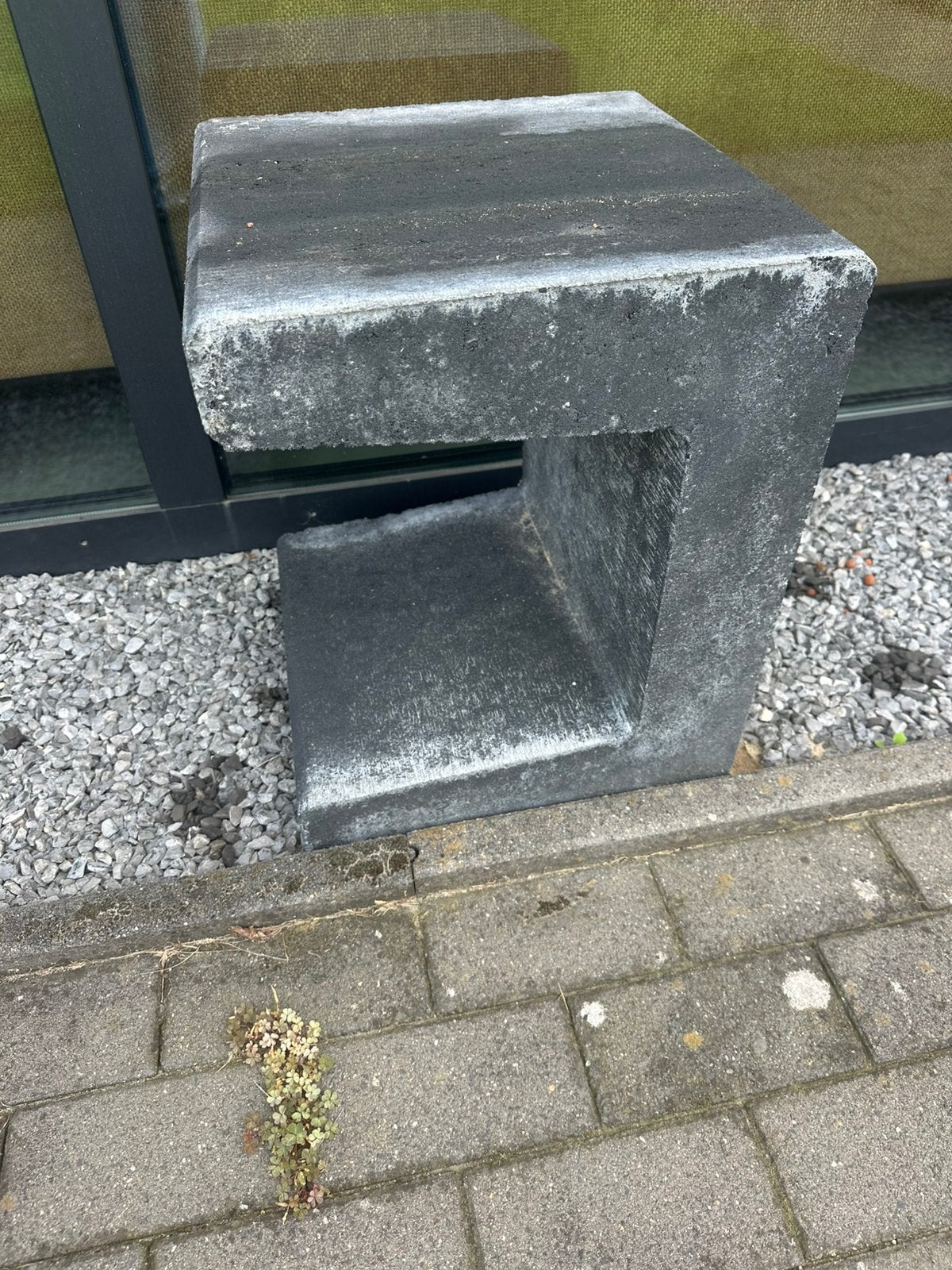 U-element antraciet beton 6 stuks, Ophalen, Zo goed als nieuw, Overige materialen