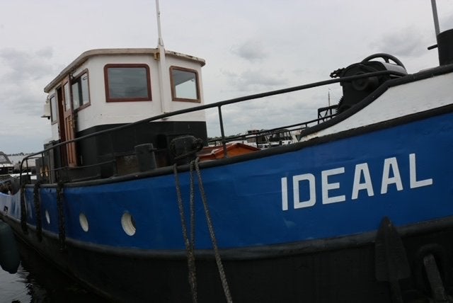 Sleepboot / mahonie interieur /voor lang verblijf, Overige merken, Gebruikt, Keuken, Diesel