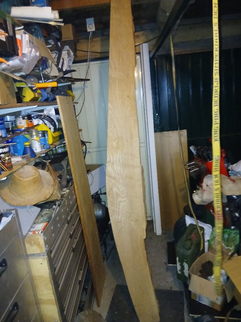 Eiken plank dik en geschaafd., Ophalen, 25 tot 50 mm, Eiken, Nieuw
