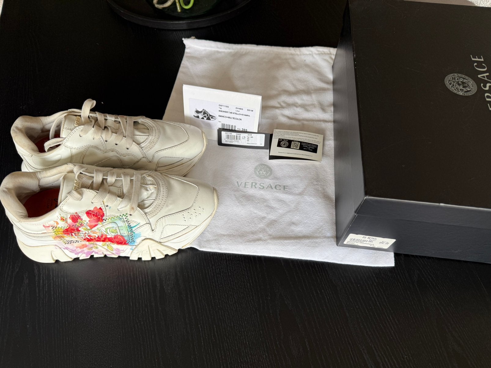 Unieke originele versace sneakers, Kleding | Dames, Ophalen, Overige kleuren, Sneakers of Gympen, Gedragen