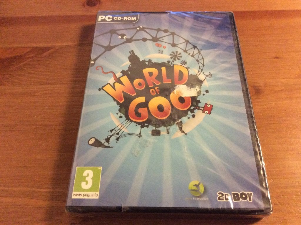 world of goo. pc game, nieuw in folie, Spelcomputers en Games, Games | Pc, 1 speler, Nieuw, Ophalen of Verzenden, Vanaf 3 jaar
