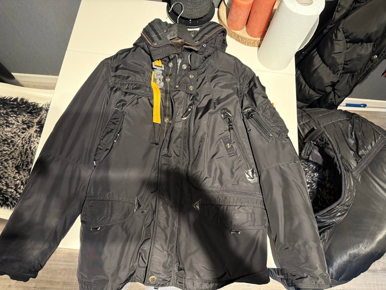 Parajumpers Masterpiece Series Winterjas - Maat M, Ophalen of Verzenden, Zo goed als nieuw, Maat 48/50 (M), Zwart