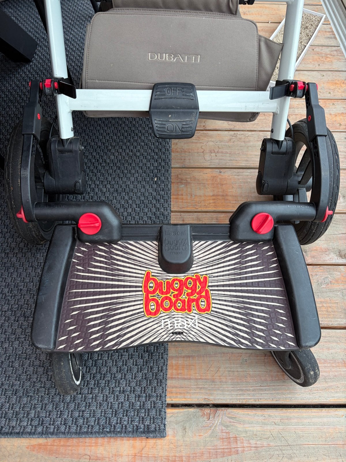 Lascal BuggyBoard Maxi Meerijdplank, Ophalen of Verzenden, Gebruikt, Kinderwagen, Overige merken