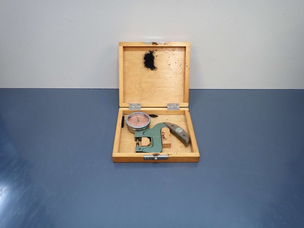 Carl Mahr snel dikte meter / diktemeter 0 t/m 10mm, Niet ingevuld, Gebruikt, Afstand, Niet ingevuld