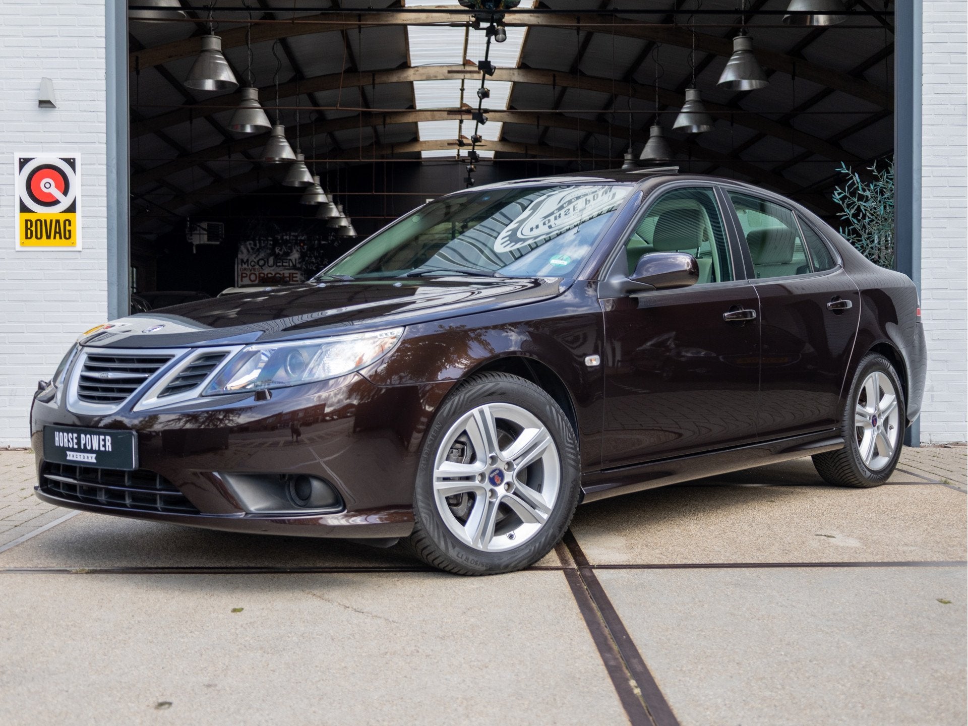Saab 9-3 Sport Sedan 2.0 T Aero XWD *Schuif/kantel | Leder |, Automaat, Gebruikt, 4 cilinders, Bruin
