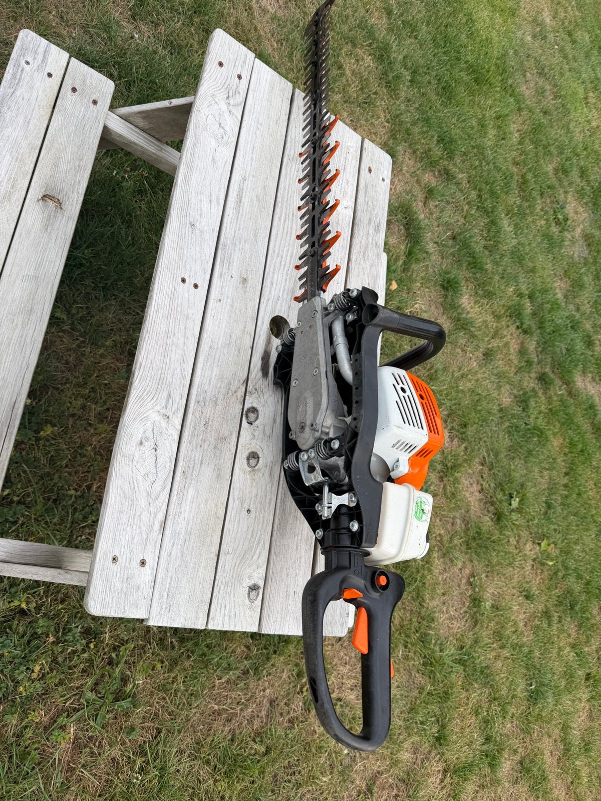 ‼️ Stihl hs82R heggenschaar ‼️, Ophalen, Zo goed als nieuw, Benzine