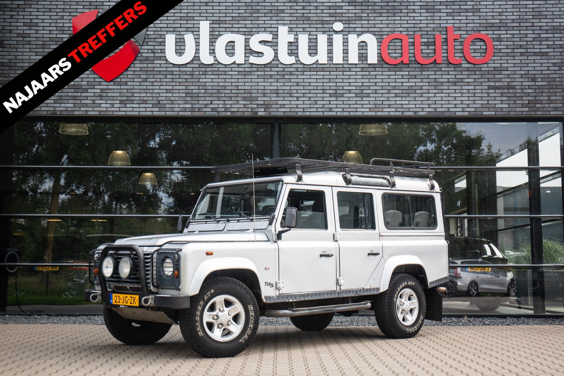 Land Rover Defender 2.5 110 Td5 County , 9 Persoons!, Origin, Auto's, Stof, Gebruikt, 122 pk, 1955 kg