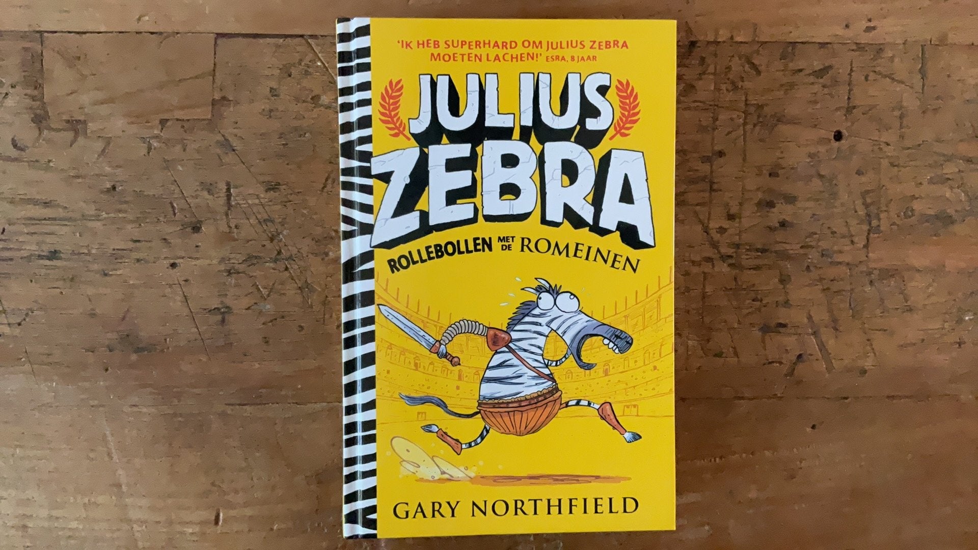 Julius zebra rollebollen met de Romeinen, Ophalen, Zo goed als nieuw, Fictie algemeen