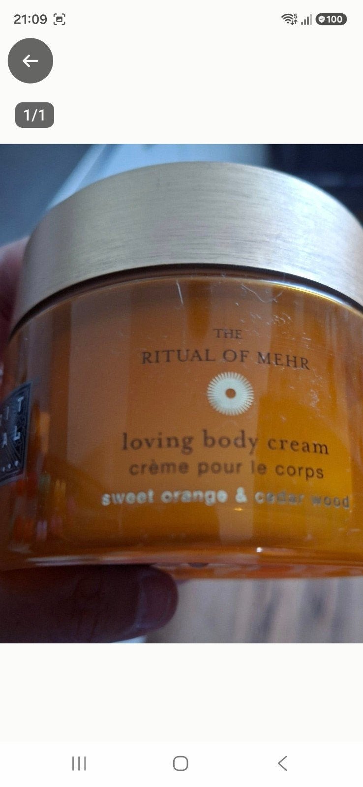 Rituals The Ritual of Mehr Loving Body Cream, Ophalen of Verzenden, Nieuw, Bodylotion, Crème of Olie