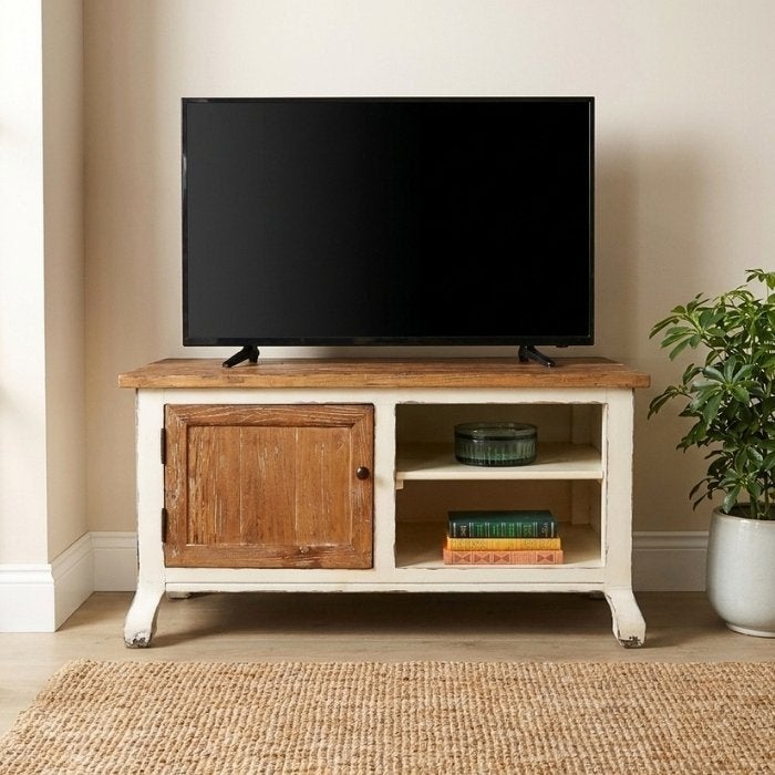 Tv-meubel landelijk | 95 cm breed, Ophalen, Overige materialen, Nieuw, 50 tot 100 cm