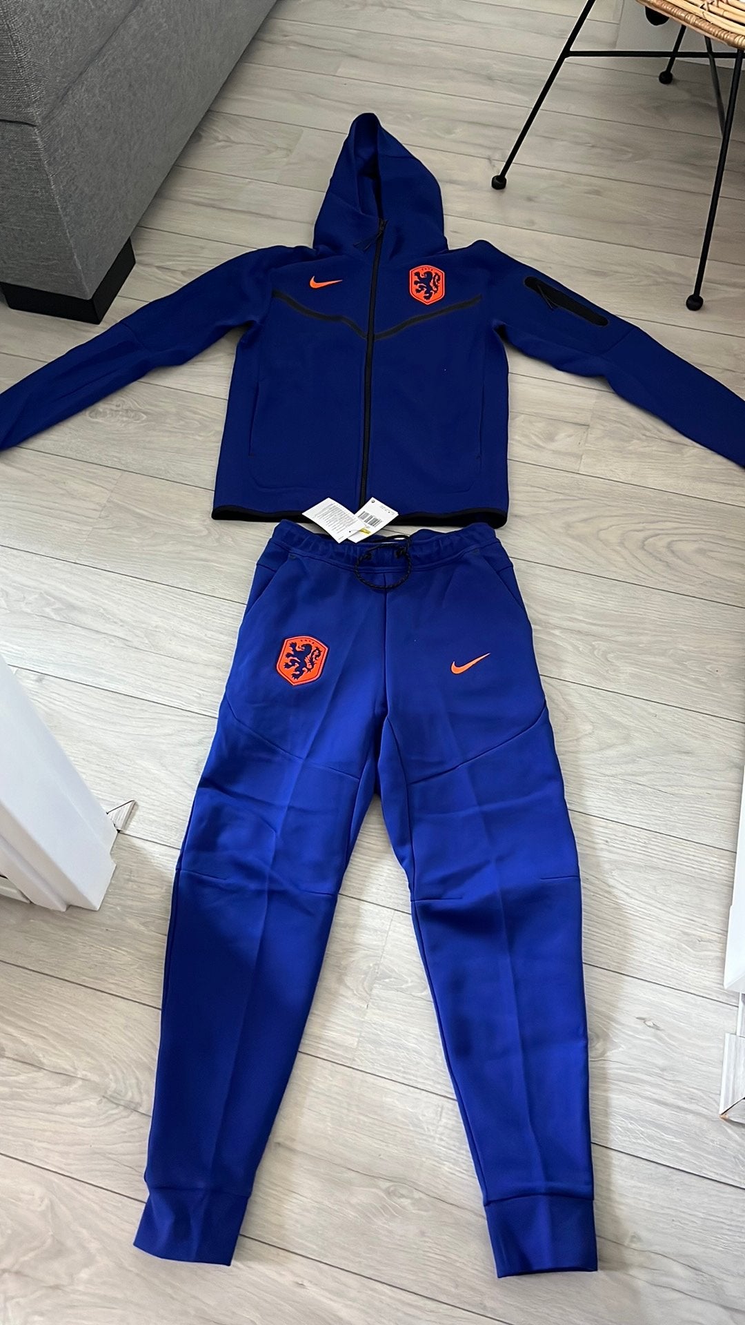 Nederlands elftal fleecetech trainingspak  S Nieuw €260, Ophalen of Verzenden, Nieuw