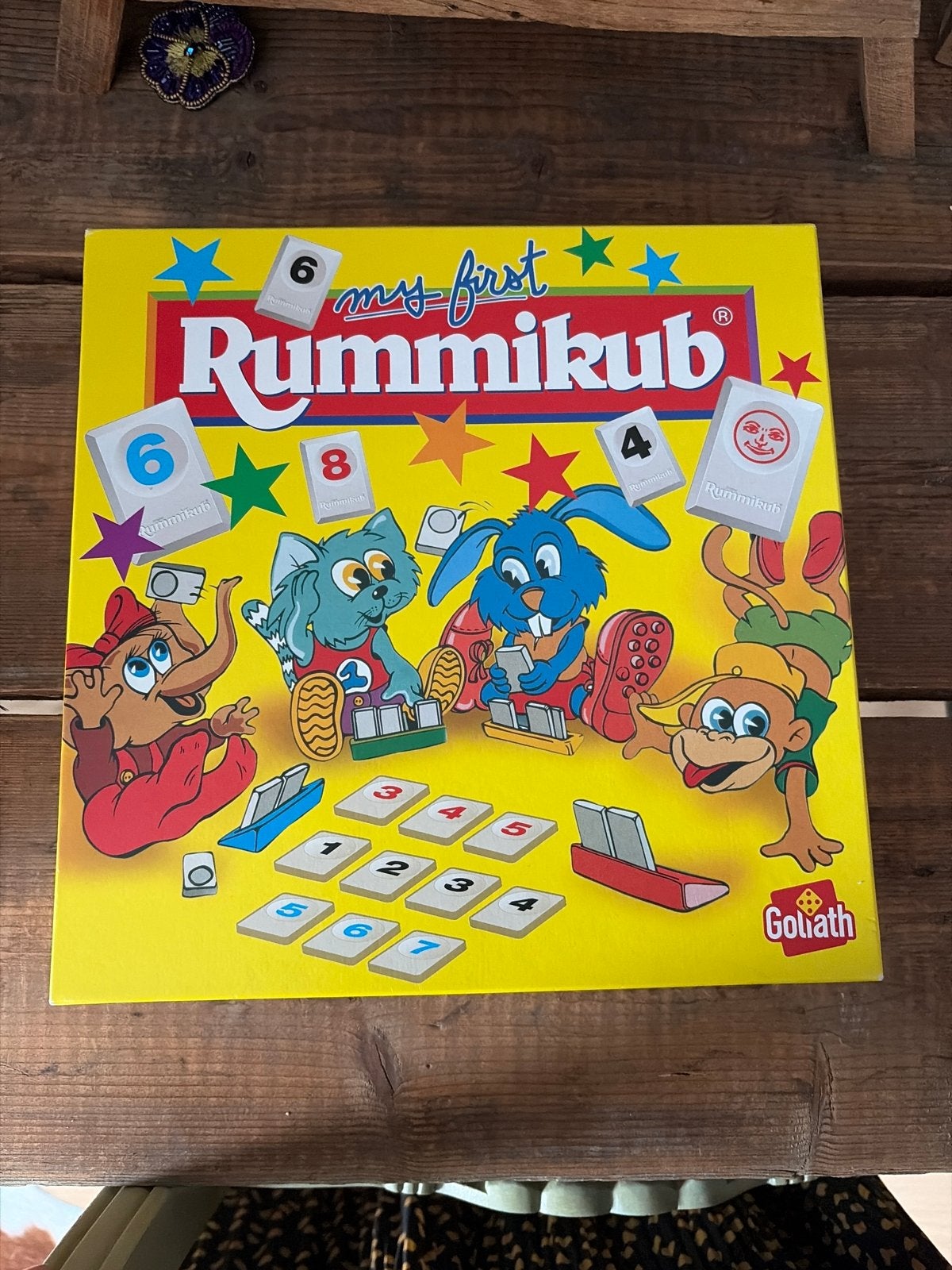My First Rummikub - Educatief cijferspel voor kinderen, Een of twee spelers, Ophalen of Verzenden, Gebruikt