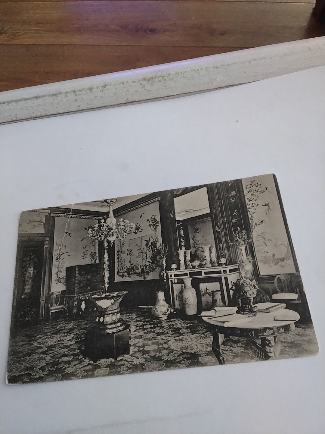 Oude kaart: De Japanse Kamer, Huis ten Bosch, Den Haag, Ophalen of Verzenden, Voor 1920, Zuid-Holland