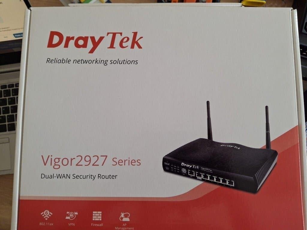 DrayTek Vigor2927 Serie Dual-WAN Security Router, Ophalen, Nieuw, Router, DrayTek