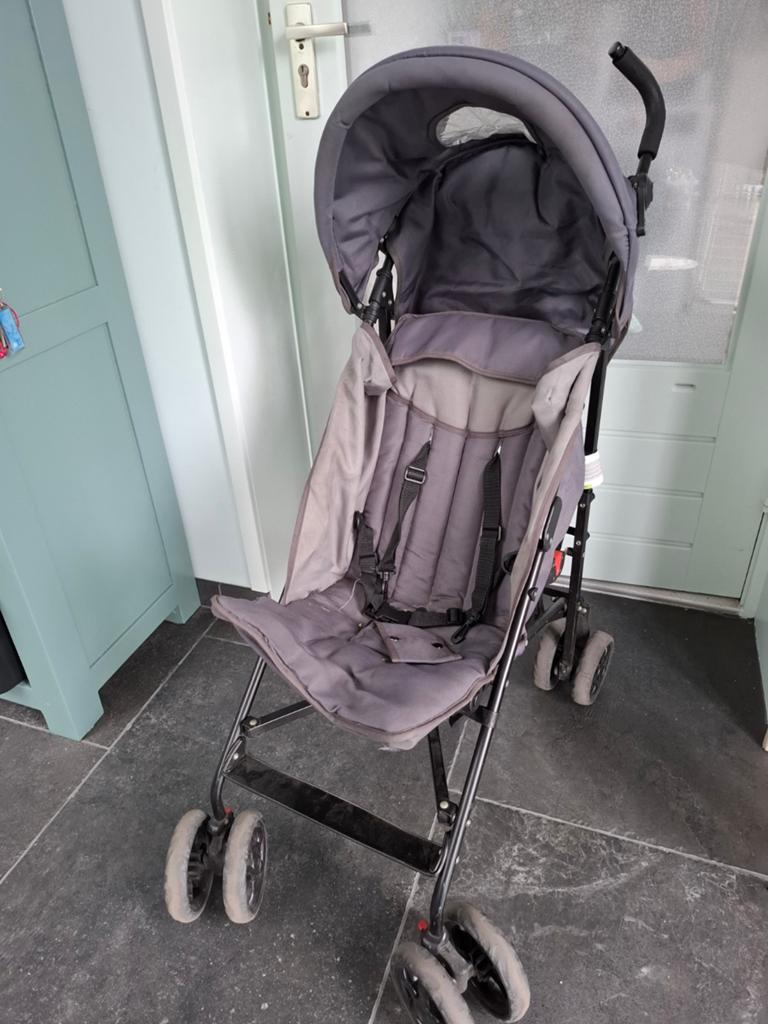 Handige en compacte buggy met zonnekap, Ophalen, Gebruikt, Overige merken, Verstelbare rugleuning
