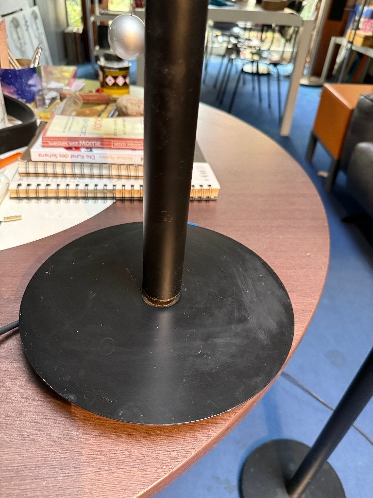 3x Artemide Nestore lampen, bureau, vloer, eethoek, Huis en Inrichting, Lampen | Vloerlampen, Ophalen, Gebruikt, Industrieel Speels modern Technisch Vintage