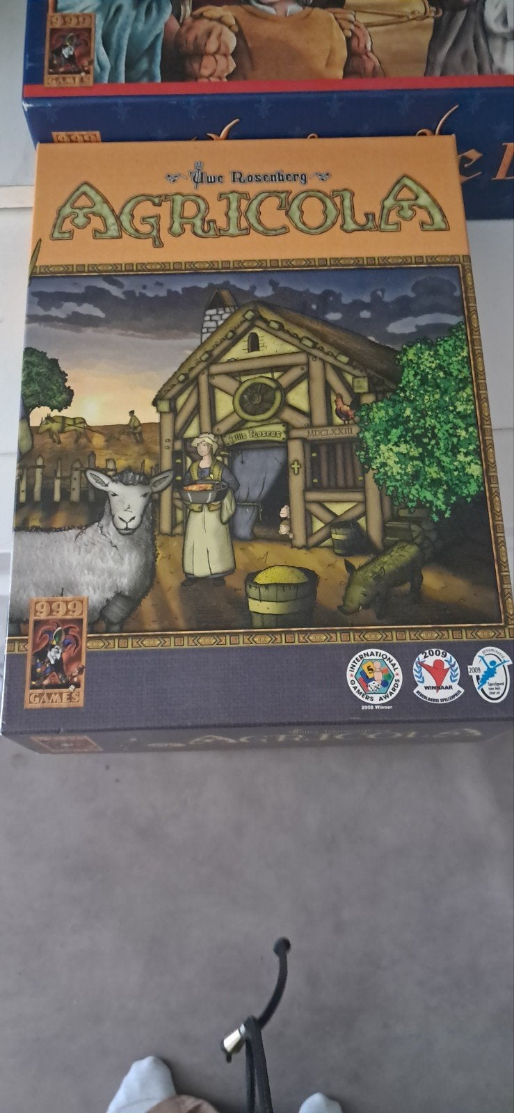 Agricola bordspel - Strategisch boerderijspel, Hobby en Vrije tijd, Gezelschapsspellen | Bordspellen, Vijf spelers of meer, Ophalen of Verzenden