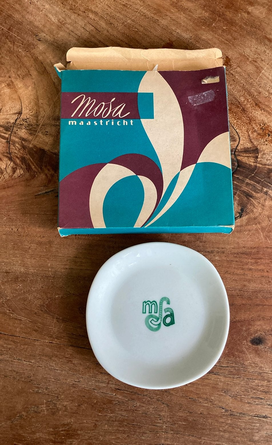 Oude schotel van Mosa Maastricht tegels, Ophalen of Verzenden