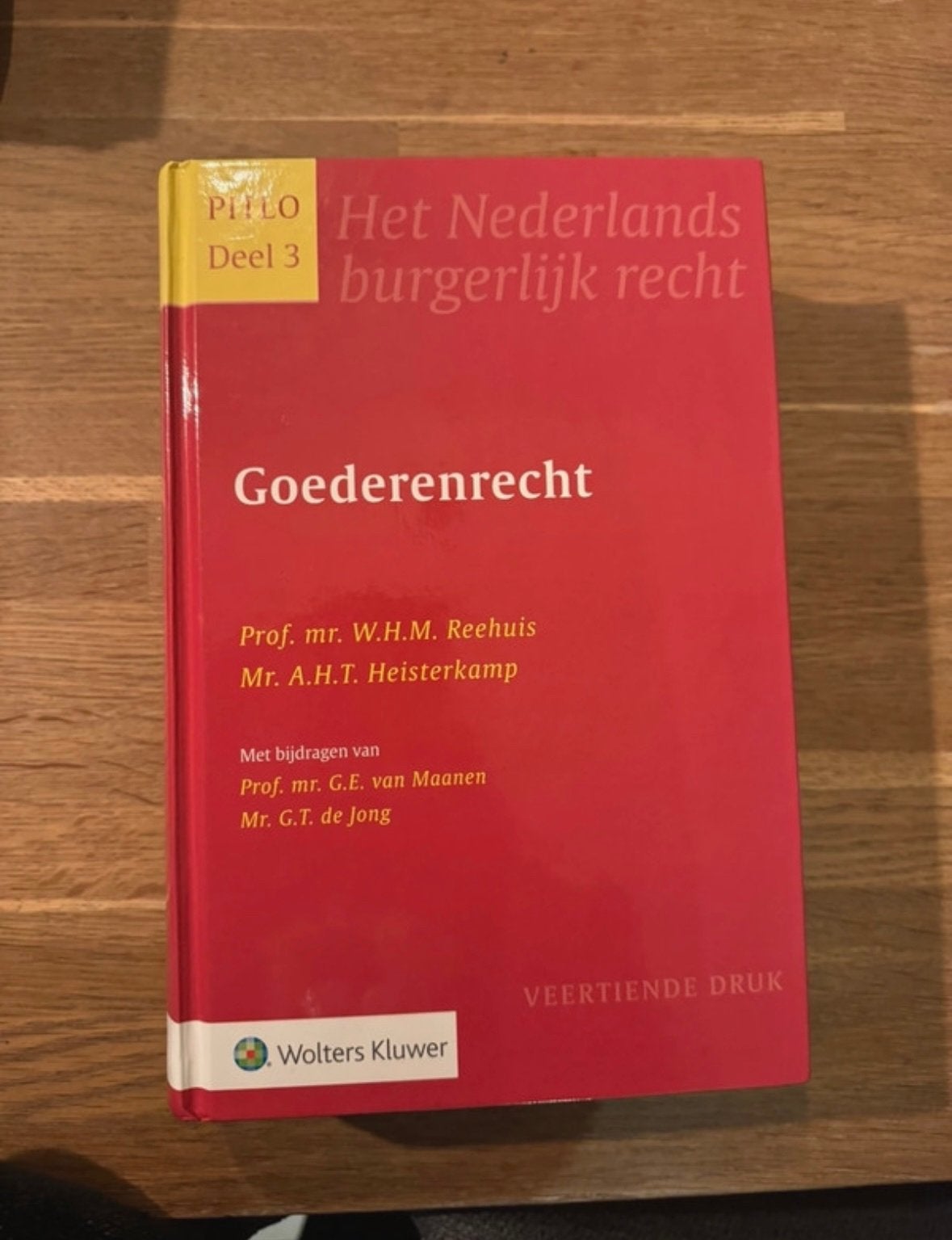 Goederenrecht - Pitlo - Nieuw, Ophalen of Verzenden, Nieuw