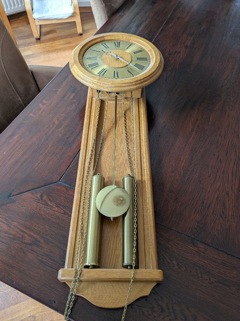Klok, Ophalen, Wandklok, Analoog, Met slagwerk