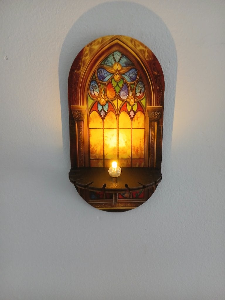 huis altaar, Hout, Meerkleurig, Overige stijlen, Nieuw