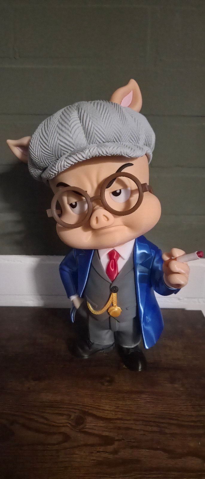 Peaky Blinders Stijl Porky Pig Figuur!, Ophalen of Verzenden