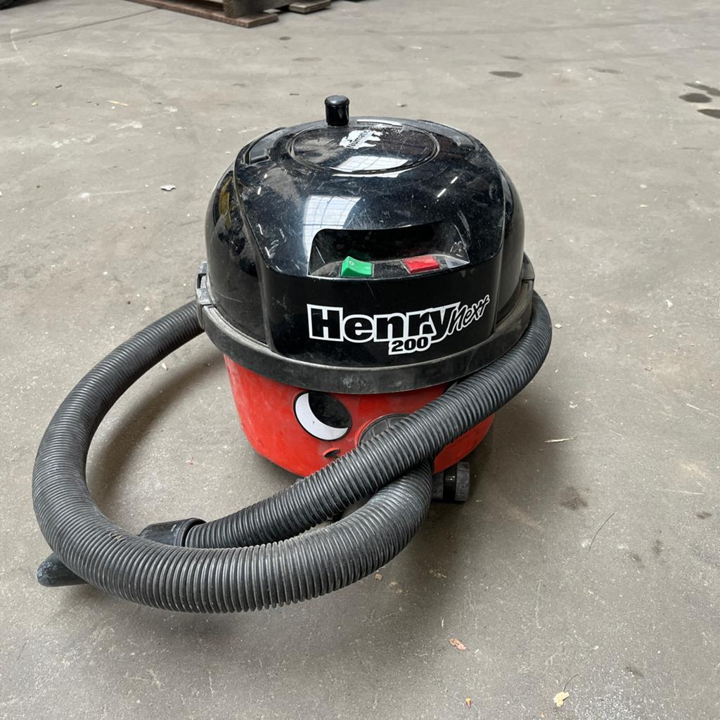 Numatic Henry Max 200 Industriële Stofzuiger, Inclusief accessoires, Gebruikt, Numatic, Industriële stofzuiger