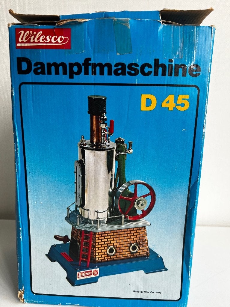Wilesco stoommachine D45, Ophalen of Verzenden, Zo goed als nieuw
