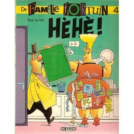 De familie Fortuin. Nr 4. Hehe. 1992., Eén stripboek, Ophalen of Verzenden, Gelezen