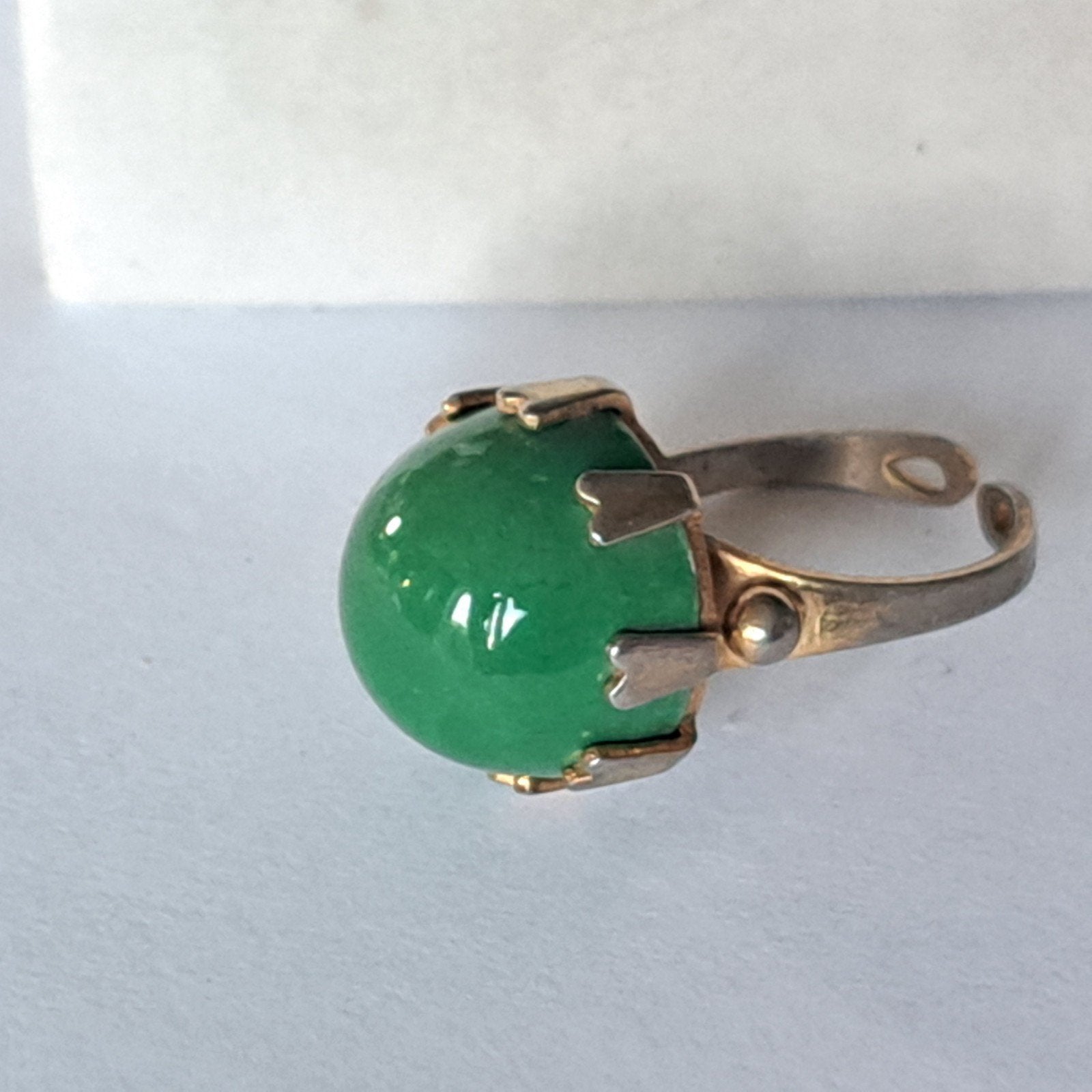 oude ring verstelbaar, Sieraden, Tassen en Uiterlijk, Ringen, Gebruikt, Verzenden, 17 tot 18, Dame
