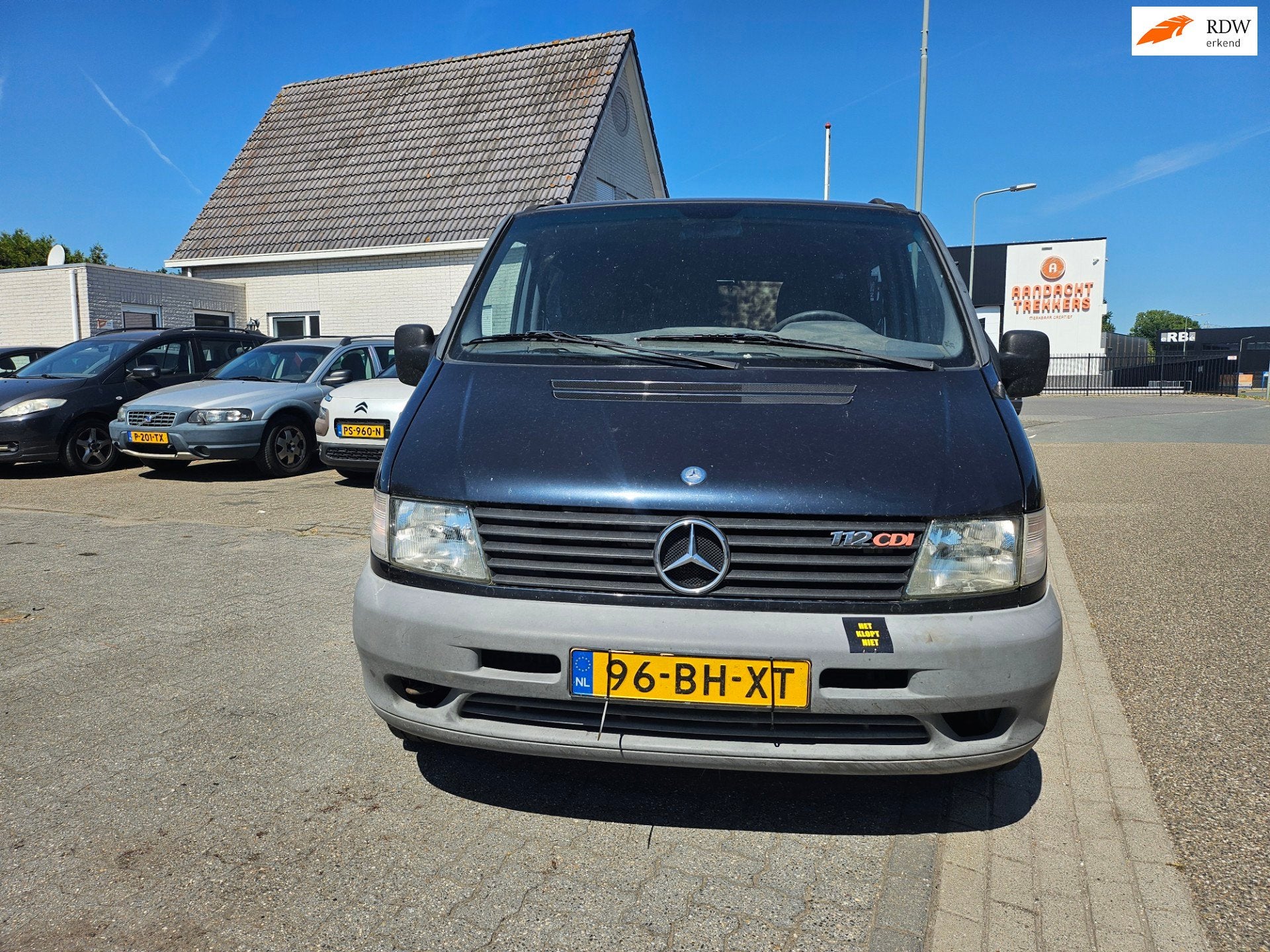 Mercedes-Benz Vito 112 CDI DC, Auto's, Voorwielaandrijving, Gebruikt, 4 cilinders, 2000 kg