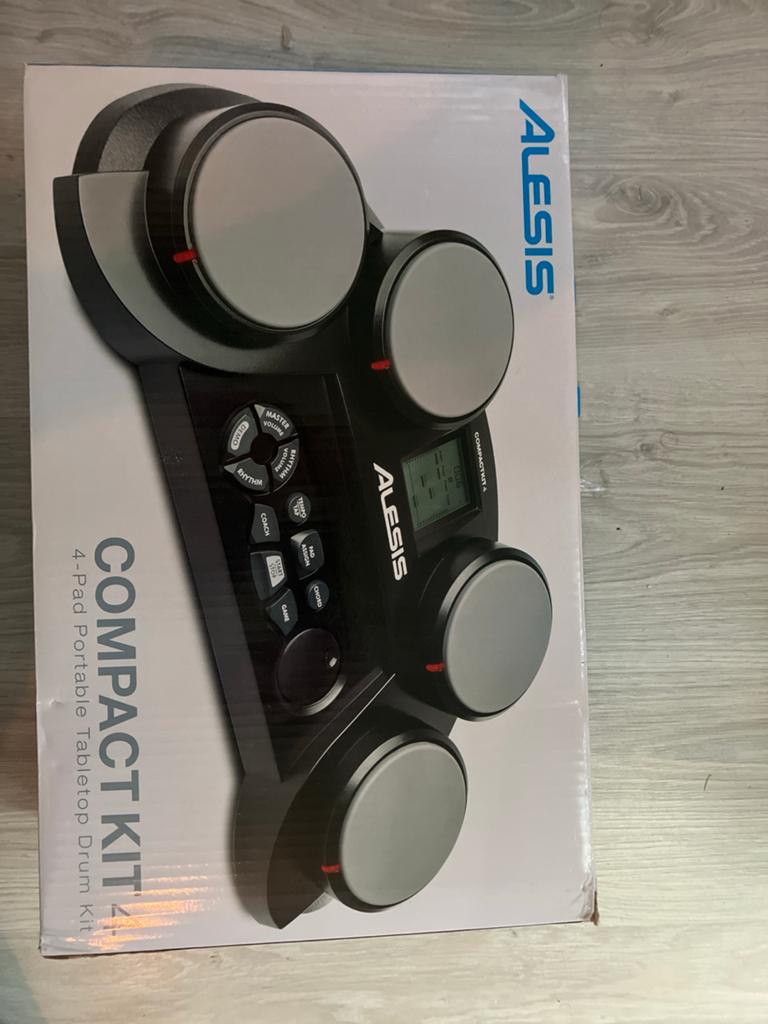 Alesis CompactKit 4 - Draagbaar Elektronisch Drumstel, Ophalen, Zo goed als nieuw, Overige merken, Elektronisch