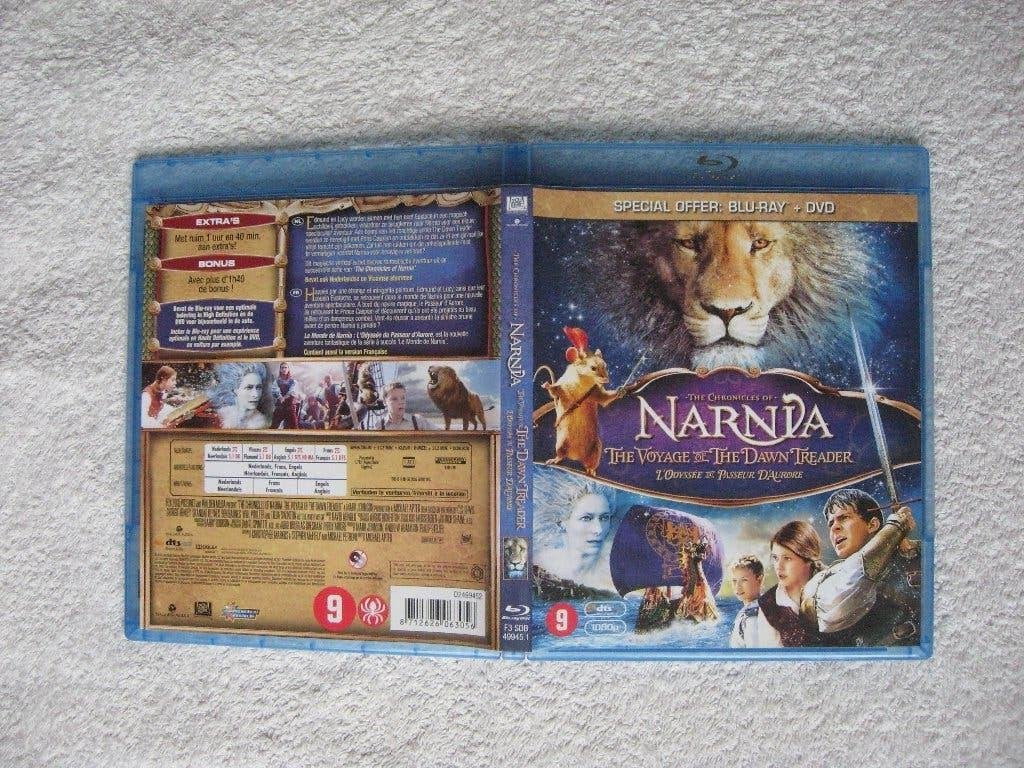 Blu-Ray + dvd Narnia (The Chronicles of ...), Ophalen of Verzenden, Zo goed als nieuw