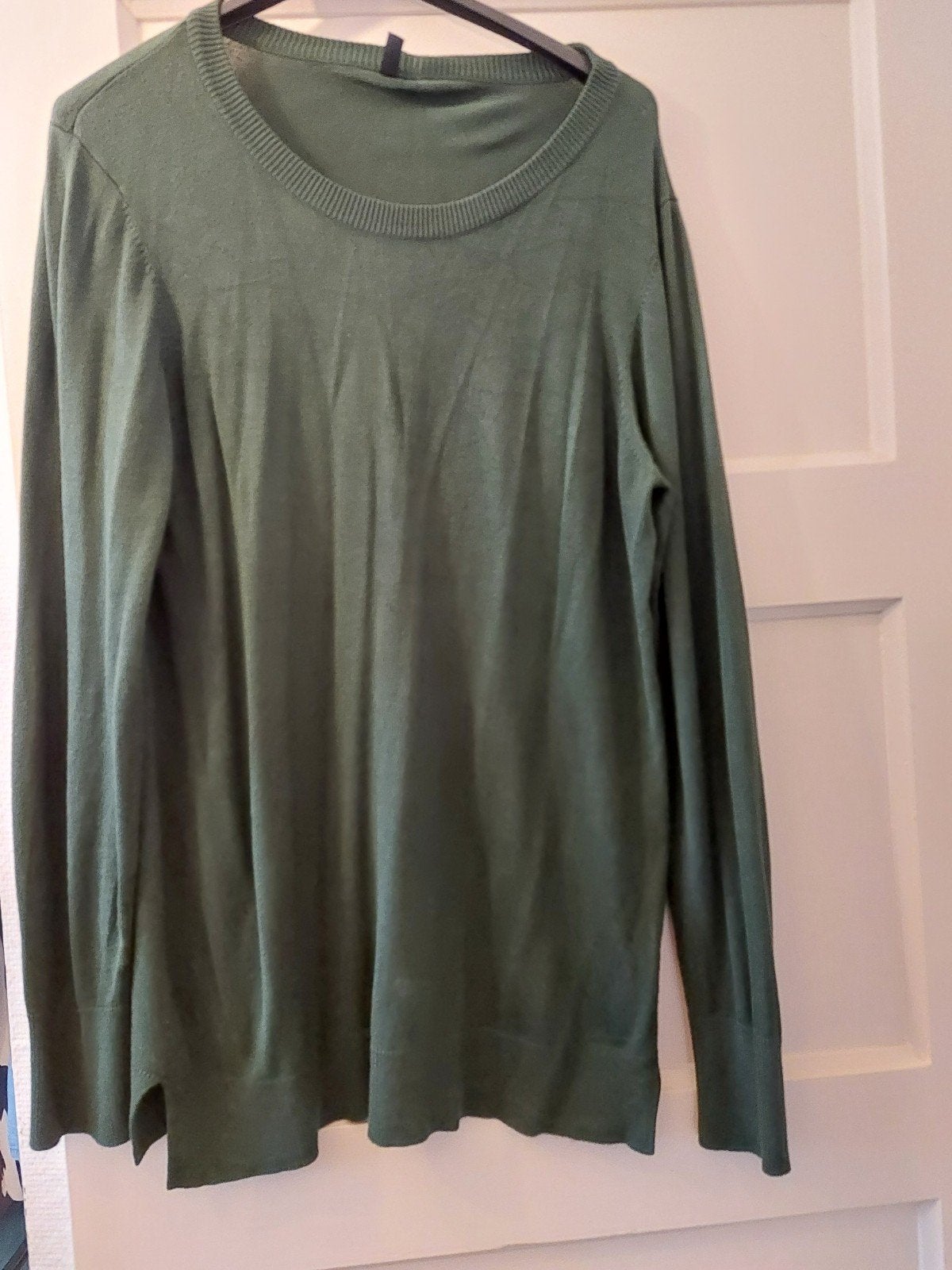 Hema Groene Trui Maat L, Kleding | Dames, Truien en Vesten, Maat 42/44 (L), Ophalen of Verzenden, Gedragen, Hema
