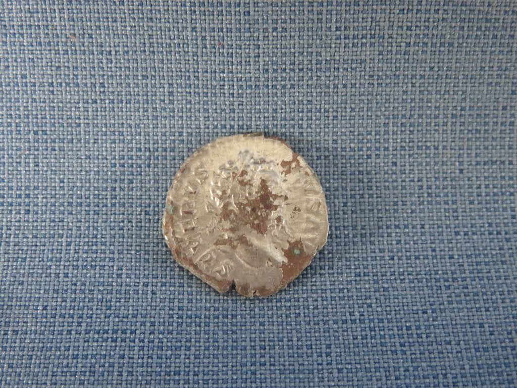 Septimus Severus – Denarius geplateerd - 2e eeuw, Ophalen of Verzenden, Overige landen, Losse munt, Zilver