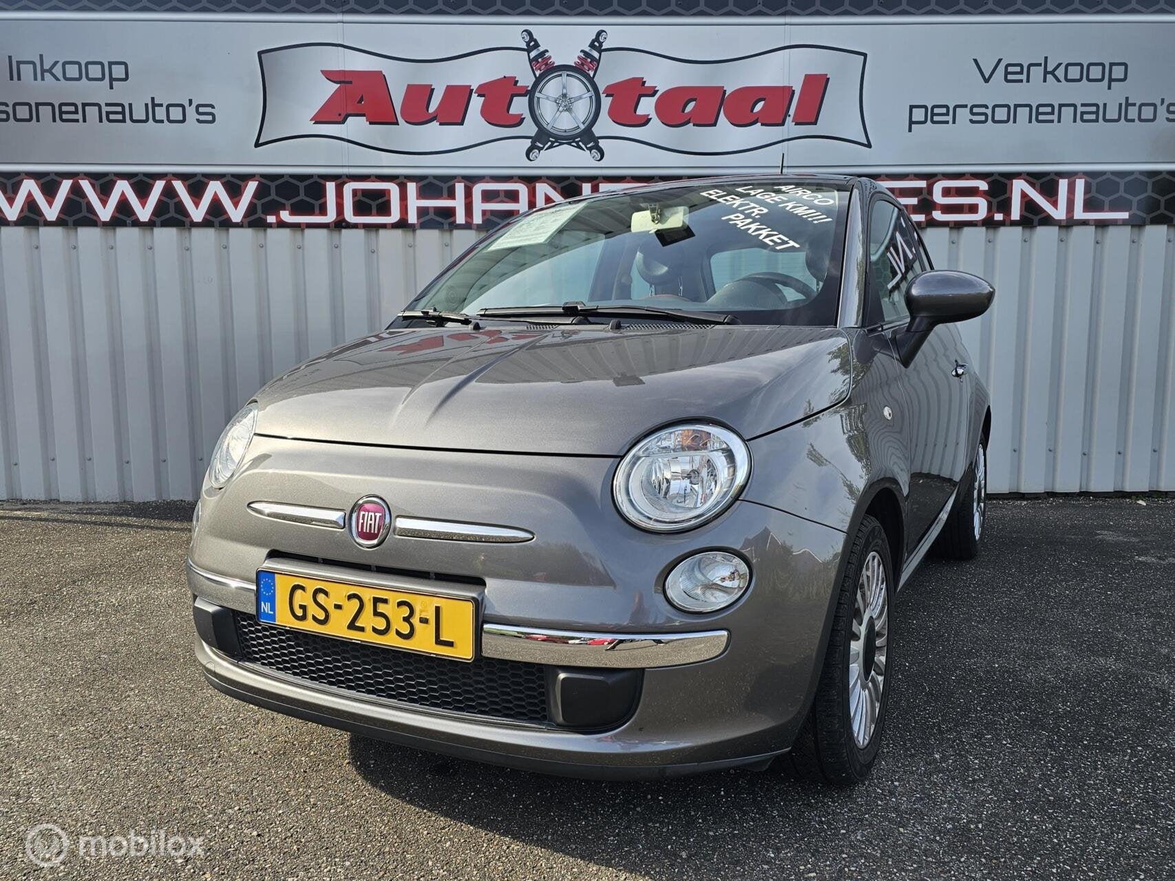 Fiat 500 0.9 TwinAir Turbo Easy I Airco I Elektr.-pakket I N, Voorwielaandrijving, Gebruikt, 905 kg, Origineel Nederlands