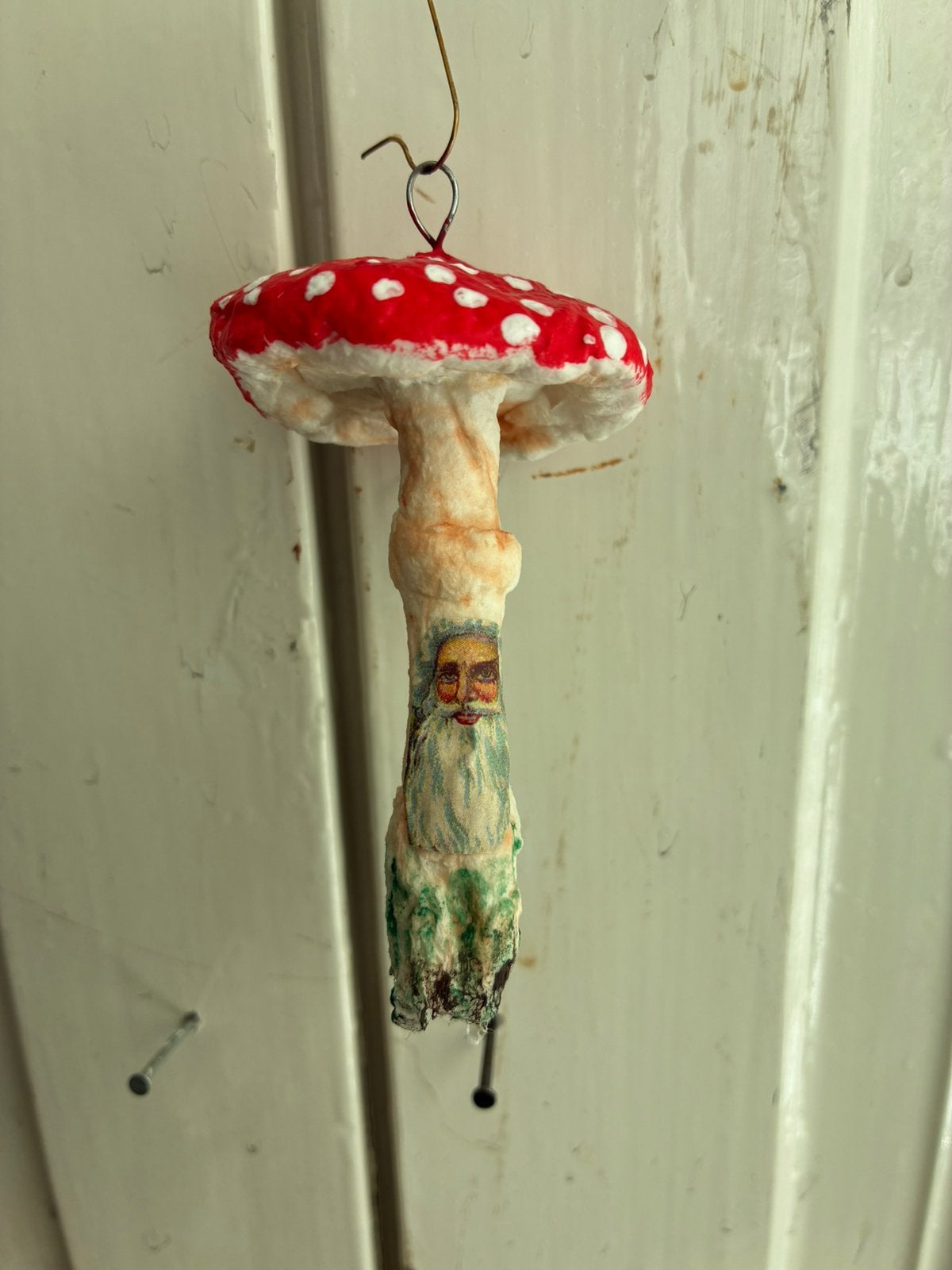 Nostalgisch feathertree wattenpopje paddenstoel nr 1, Ophalen of Verzenden, Nieuw
