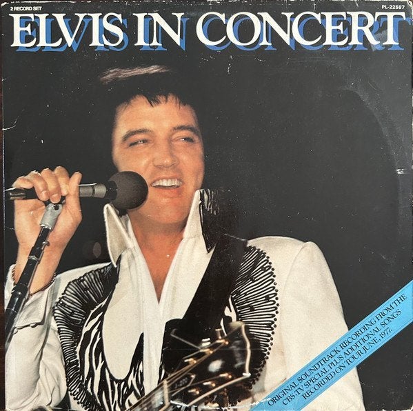 LP,Elvis Presley – Elvis In Concert, Ophalen of Verzenden, Zo goed als nieuw, 12 inch