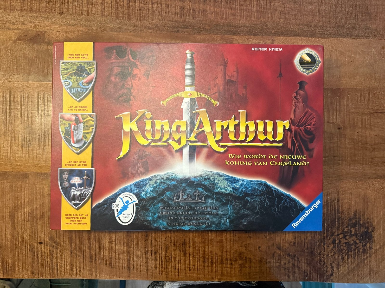 King Arthur Bordspel Ravensburger - Zo goed als nieuw, Hobby en Vrije tijd, Gezelschapsspellen | Bordspellen, Drie of vier spelers