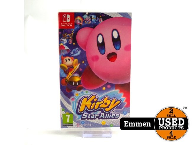 Nintendo Switch Game: Kirby Star Allies, Nintendo, Zo goed als nieuw, Support@nintendo.com, 11-1 Hokotate-cho, Kamitoba, Minami-ku
Kyoto 601-8501
Japan