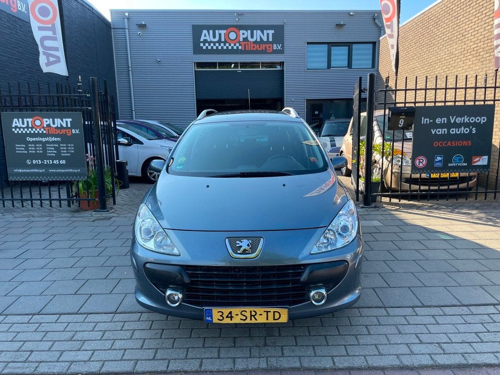 Peugeot 307 SW 2.0-16V Pack 2e Eigenaar! Trekhaak Airco Pano, Auto's, Peugeot, 745 kg, Gebruikt, 4 cilinders, Origineel Nederlands