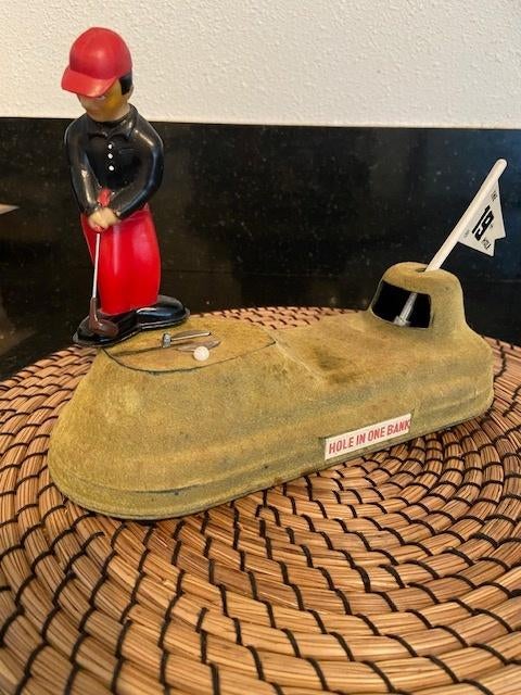 Golf Hole in one bank slot battery opp. Japan 60er jaren, Ophalen of Verzenden