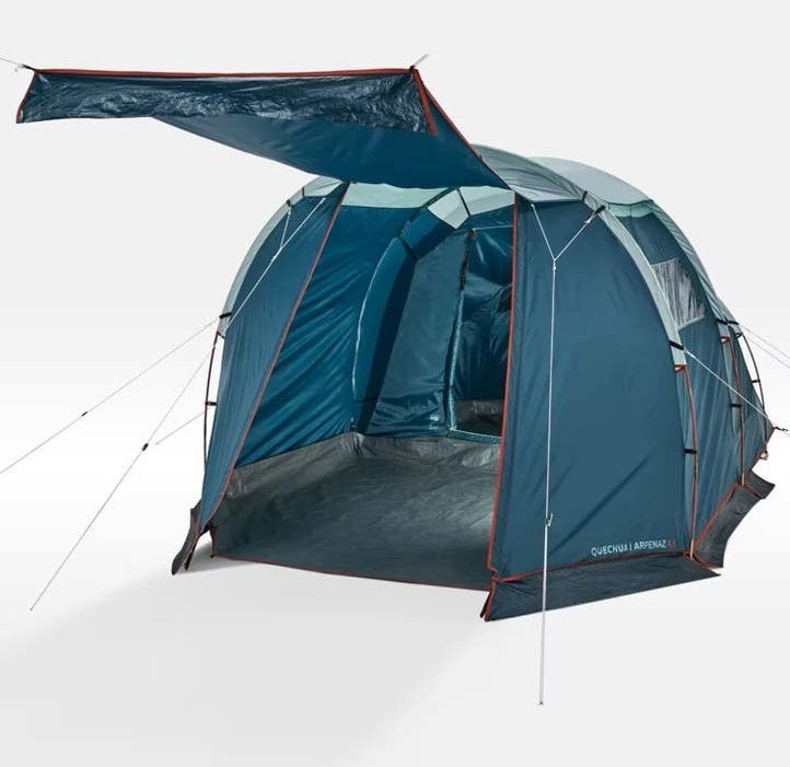 Quechua Arpenaz 4.1 koepeltent voor 4 personen., Ophalen of Verzenden, Zo goed als nieuw, Tot en met 4