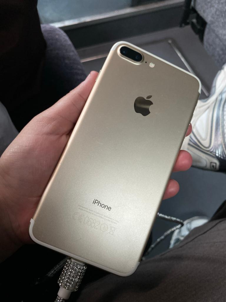 iPhone 7 Plus Goud - Met dubbele beschermscherm, Telecommunicatie, Mobiele telefoons | Apple iPhone, 128 GB, Ophalen of Verzenden