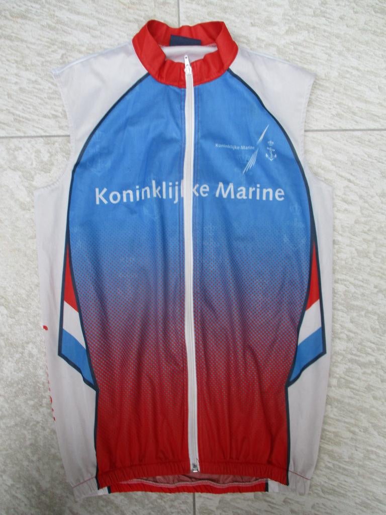 Koninklijke Marine fietsjasje maat L, Maat 52/54 (L), Muta, Wit, Ophalen of Verzenden